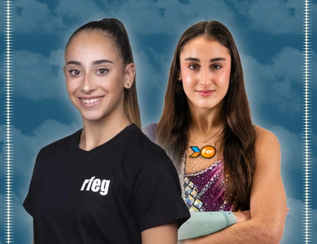 Alba Bautista y Daniela Picó en el Campeonato de Europa de gimnasia rítmica