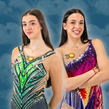 Lucía Muñoz y Marina Cortelles afrontan el Campeonato de Europa de gimnasia rítmica