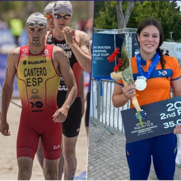 David Cantero y Ángela Martínez, deportistas del Proyecto FER