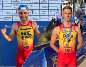 Roberto Sánchez y Héctor Catalá, bronce en el Campeonato de Europa de triatlón