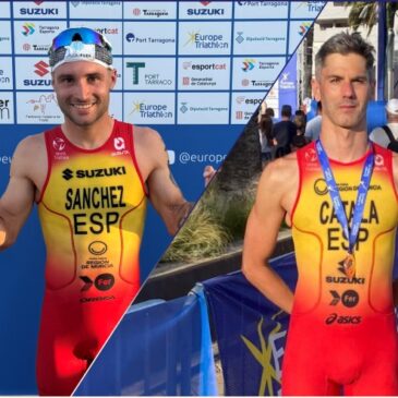 Roberto Sánchez y Héctor Catalá, bronce en el Campeonato de Europa de triatlón