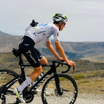 El ciclista del Proyecto FER, Javier Cubillas