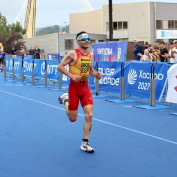 Roberto Sánchez Mantecón en la Serie Mundial de Pontevedra